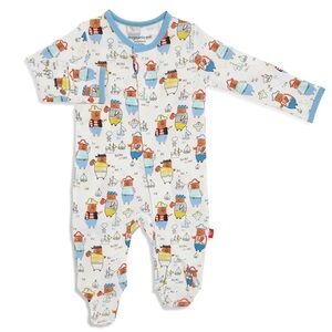 Magnetic Me Pirates Looty Modal Magnetic Footie in 0-3M